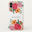 Search for watercolor peonies iphone cases Feminine