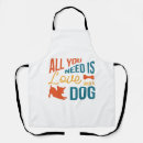 Search for love is all you need aprons Cute