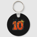 Search for number 10 key rings Team
