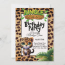Search for leopard print birthday invitations Cute