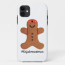 Search for biscuits iphone cases Gingerbread man