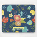 Search for colourful floral pattern mousepads Cute