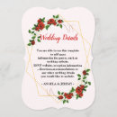 Search for direction wedding invitations Red