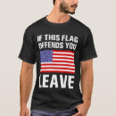 Search for if this flag offends you tshirts Usa