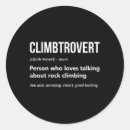 Search for funny climbing stickers Camping