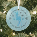 Search for first deer christmas tree decorations Modern
