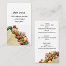 Search for vegetable business cards Grocery