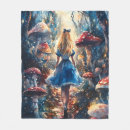 Search for alice wonderland blankets Whimsical