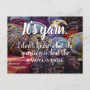 Search for yarn postcards Funny