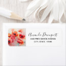 Search for poppies return address labels Poppy