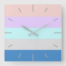 Search for pastel colours clocks For her