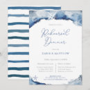 Search for navy blue rehearsal dinner invitations Nautical