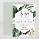 Search for palm leaves invitations Botanical