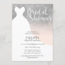 Search for blush pink bridal shower invitations Dress
