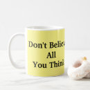 Search for funny thoughts mugs Mind