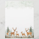 Search for woodland animal stationery paper Watercolor