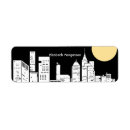 Search for new york skyline return address labels Modern