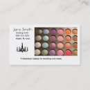 Search for eyeshadow business cards Artist