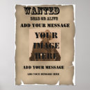 Search for wanted criminal posters Crime