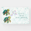 Search for twins baby shower banners Watercolor