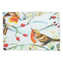 Search for bird on branch pillowcases Cute