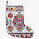 Search for indian christmas stockings Paisley