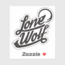 Search for solitude stickers Typography