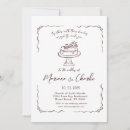 Search for illustrated wedding invitations Whimsical