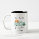 Search for pumpkin mugs Script typography