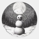 Search for gothic xmas stickers Spooky