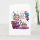 Search for funny old lady birthday cards Grandma gag