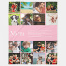 Search for family photo collage fleece blankets Mum