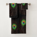 Search for peacock bath towels Green