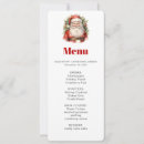 Search for santa claus menus Father christmas
