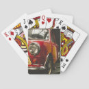 Search for sports car playing cards Red