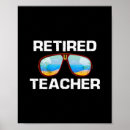 Search for teacher retirement posters Vintage
