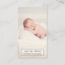 Search for newborn photographer business cards Modern