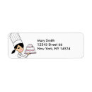 Search for chef return address labels Cake decorator