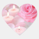 Search for rose candle stickers Elegant