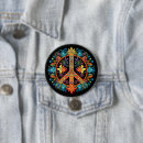 Search for 70s peace sign badges Retro