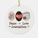Search for journalism christmas tree decorations Writer