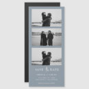 Search for blue save the date magnets Minimal