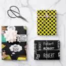 Search for cartoon characters wrapping paper Retro