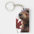 Search for canada day key rings Beaver
