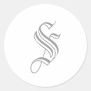 Search for initial s stickers Elegant