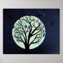 Search for bird silhouettes posters Night sky
