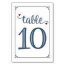 Search for dark blue wedding table cards Trendy