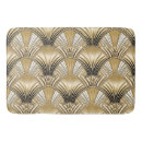 Search for black gold art deco bath mats Elegant