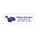 Search for california return address labels Blue