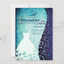 Search for royal blue damask invitations Tiara